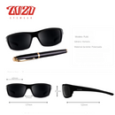 Novo óculos de sol polarizados Design de marca óptica, Moda masculina PL66