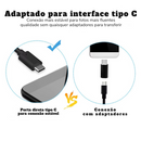 Câmera Endoscópica para Smartphone e PC 7.0mm usb tipo-c  com cabo de 2m flexível com 6 leds Ajustável
