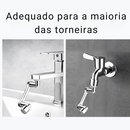 Extensor de torneira com rotação universal 1080 °