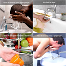 Extensor de torneira com rotação universal 1080 °