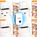 Dispositivo Repelente Ultrassom para rejeição de pragas, insetos, ratos, aranhas e assassino de mosquitos