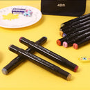 Conjunto de canetas marcadoras de 24 a 168 cores para desenho