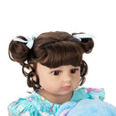 Bebê Reborn menina 48cm Ultra Realista 100% feito à mão, Pele de silicone Premium Super Macio