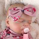 Bebê Reborn menina 48cm Ultra Realista 100% feito à mão de silicone
