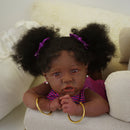 Bebê Reborn menina 55cm Ultra Realista 100% feito à mão, Pele de silicone Premium Super Macio