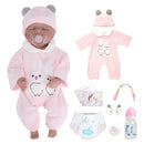 Bebê Reborn menina 48cm Ultra Realista 100% feito à mão de silicone