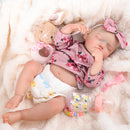 Bebê Reborn menina 48cm Ultra Realista 100% feito à mão de silicone
