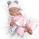 Bebê Reborn menina 48cm Ultra Realista 100% feito à mão de silicone