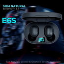 Fone De Ouvido Sem Fio E6s Bluetooth 5.0 Tws Macaron