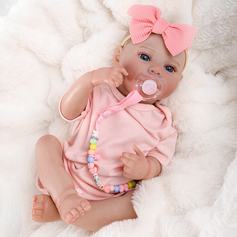 Bebê Reborn Ultra Realista 100% feito à mão, Pele de Silicone Premium Super Macio - PROMOÇÃO NAS ÚLTIMAS UNIDADES DO ESTOQUE!