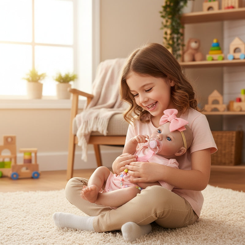 Bebê Reborn Ultra Realista 100% feito à mão, Pele de Silicone Premium Super Macio - PROMOÇÃO NAS ÚLTIMAS UNIDADES DO ESTOQUE!