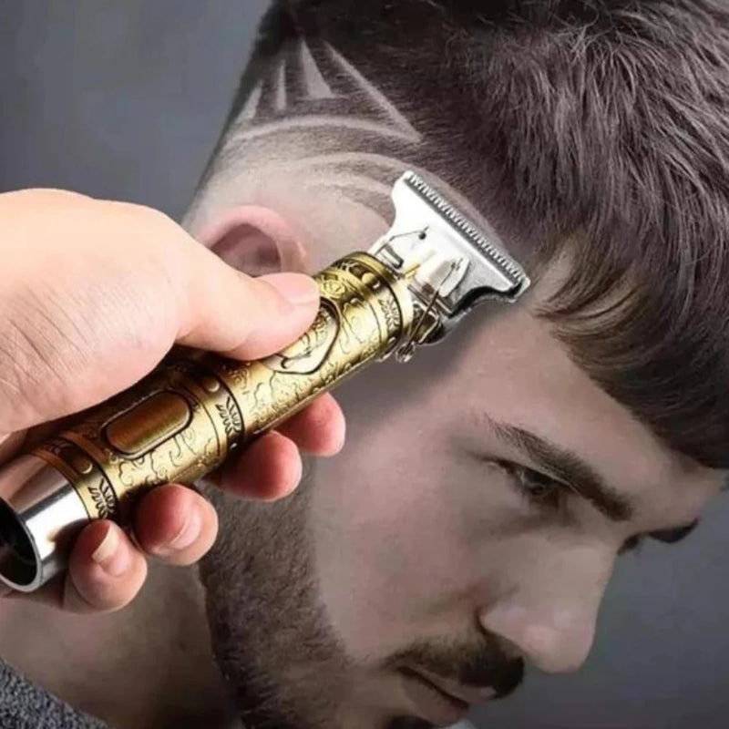 Maquina Profissional Retro para Corte, Barba e Depilação - Pro 3 em 1 +BRINDE (4 Pentes de Distância Limitada)