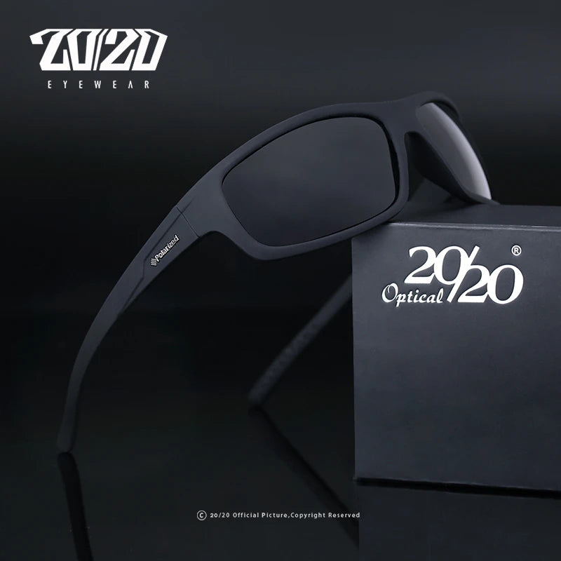 Novo óculos de sol polarizados Design de marca óptica, Moda masculina PL66