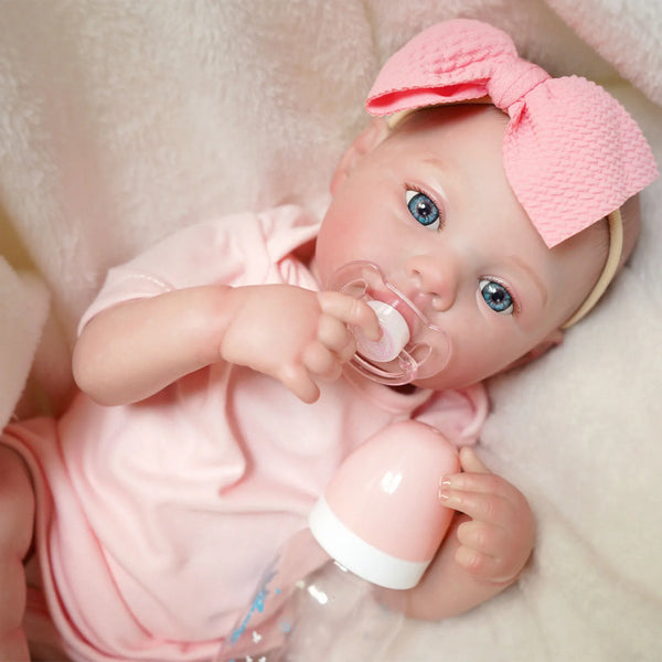 Bebê Reborn Ultra Realista 100% feito à mão, Pele de Silicone Premium Super Macio - PROMOÇÃO NAS ÚLTIMAS UNIDADES DO ESTOQUE!