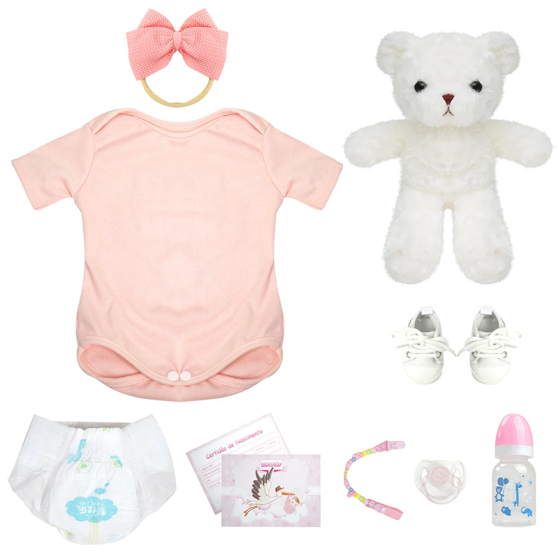 Bebê Reborn Ultra Realista 100% feito à mão, Pele de Silicone Premium Super Macio - PROMOÇÃO NAS ÚLTIMAS UNIDADES DO ESTOQUE!