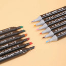 Conjunto de canetas marcadoras de 24 a 168 cores para desenho