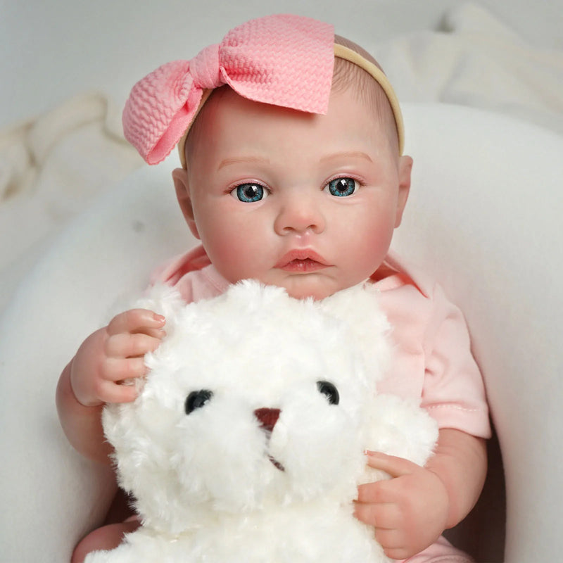 Bebê Reborn Ultra Realista 100% feito à mão, Pele de Silicone Premium Super Macio - PROMOÇÃO NAS ÚLTIMAS UNIDADES DO ESTOQUE!