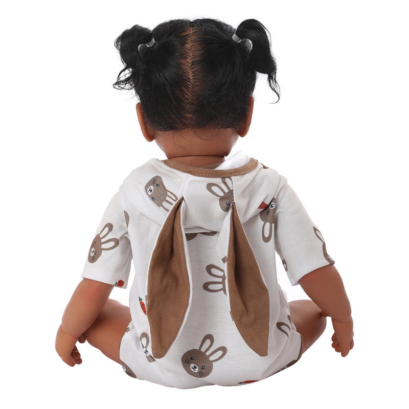 Bebê Reborn menina 55cm Ultra Realista 100% feito à mão, Pele de silicone Premium Super Macio