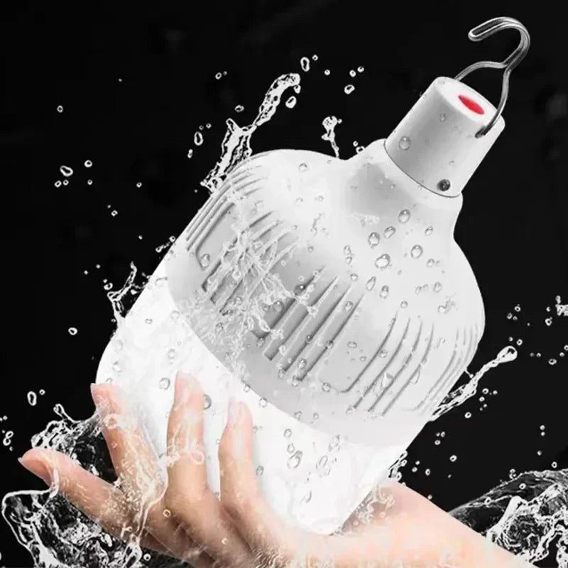 Lanterna de Led de Acampamento portátil com usb recarregável, lâmpada de alta Potência